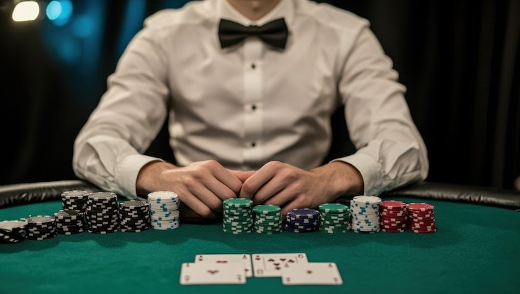 Filipino player managing account deposit on a mobile phone